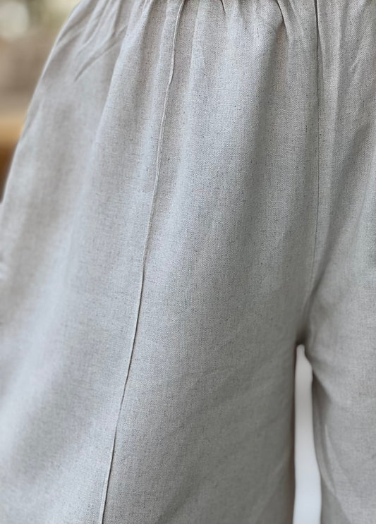 Beige Balloon pants