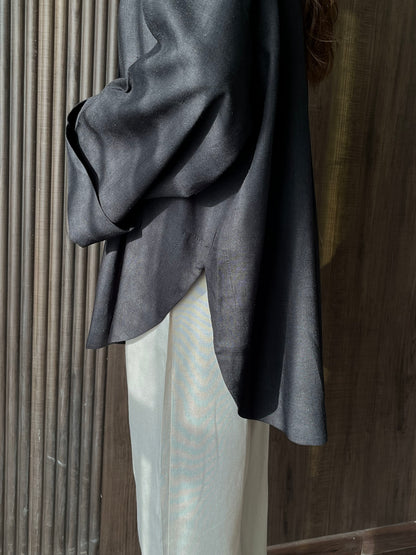 Black Linen Shirt